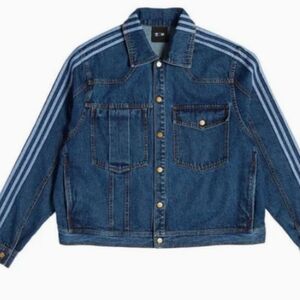 ADIDAS originals x Ivy Park Crossover Casual Denim Blue Jacket HG6544  **NWT**